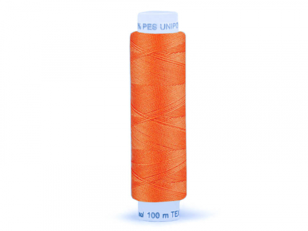 Nähgarn Standard - helles orange 100 m